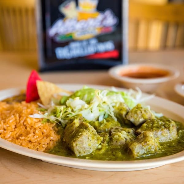 Chile verde plate