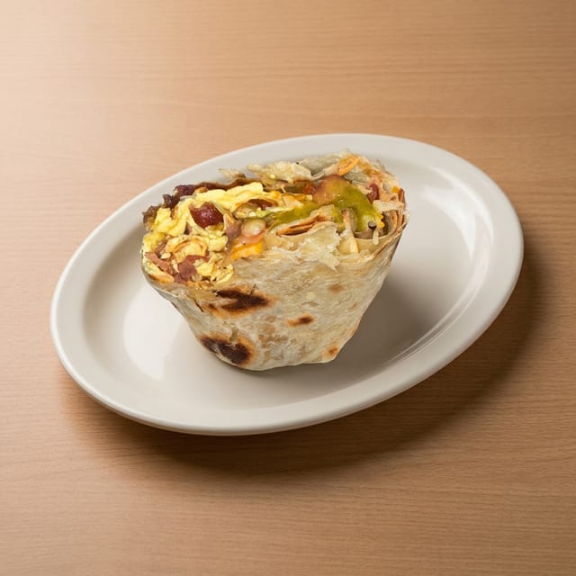 Cajun Burrito.