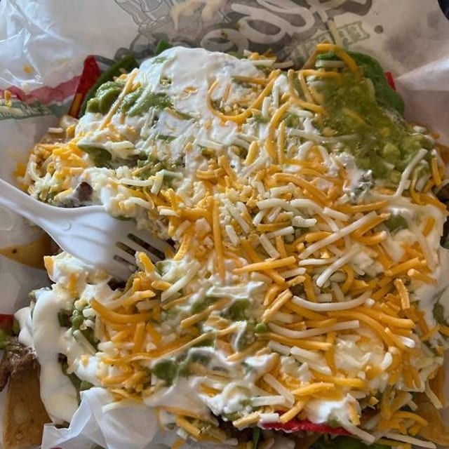 Carne Asada Nachos.
