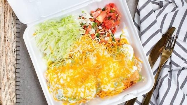 Beef Chimichanga A la Carte.
