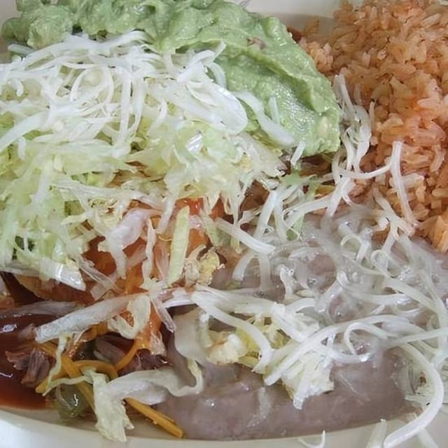 Chicken Tostada.
