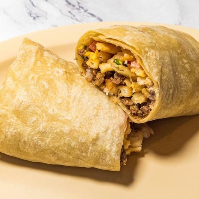 Hero's Surf & Turf Burrito.